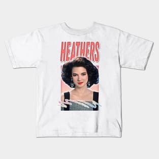 Heathers / Retro 80s Aesthetic Fan Art Kids T-Shirt